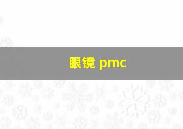 眼镜 pmc